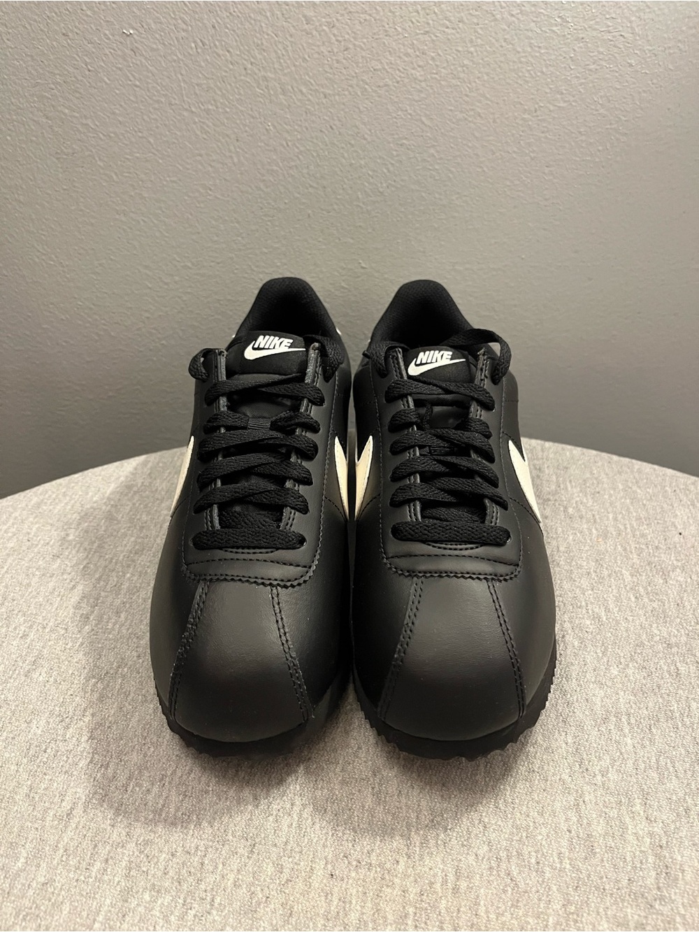 Nike Cortez Black Pale Ivory Sneaker Women's Size 8.5 DN1791-006 - Picture 4 of 11